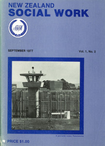 Cover of NZ Social Work 1977